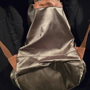 Source Unknown Shiny Brown Men's Backpack